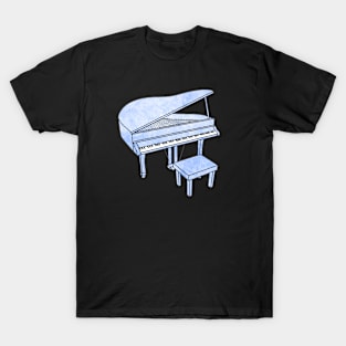 Sky Blue Piano T-Shirt